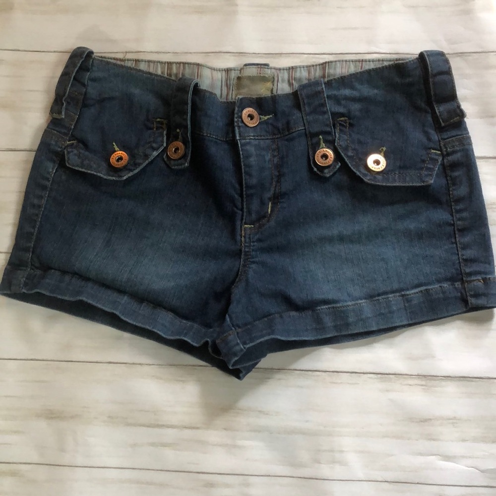 Used Denim Shorts